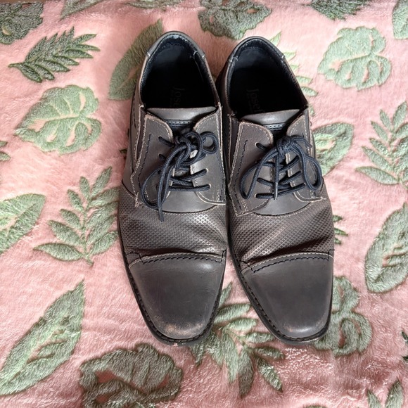 Josef Seibel Men\'s Dress Shoes Leather Lace-Up Oxfords - Size 41 EU